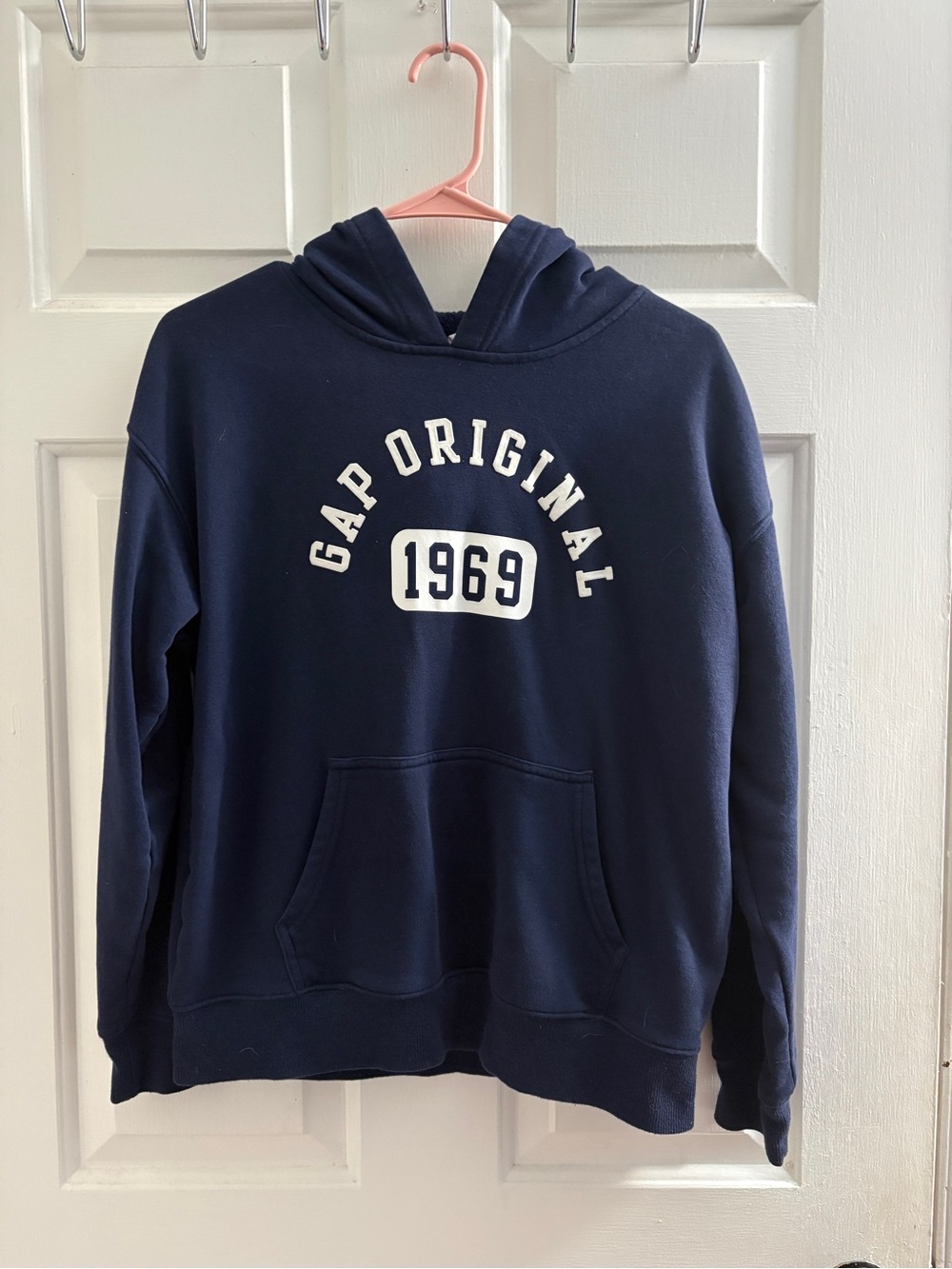 GAP Navy Blue '1969' Pullover Hoodie